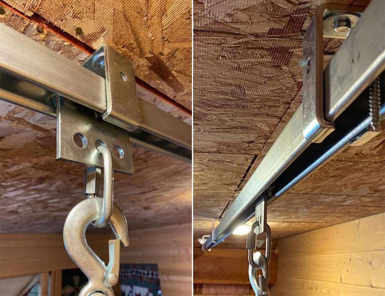 Generic Channel Trolley Bracket 1-5/8 dimensions emphasize compatibility with 1300-lb rated systems
