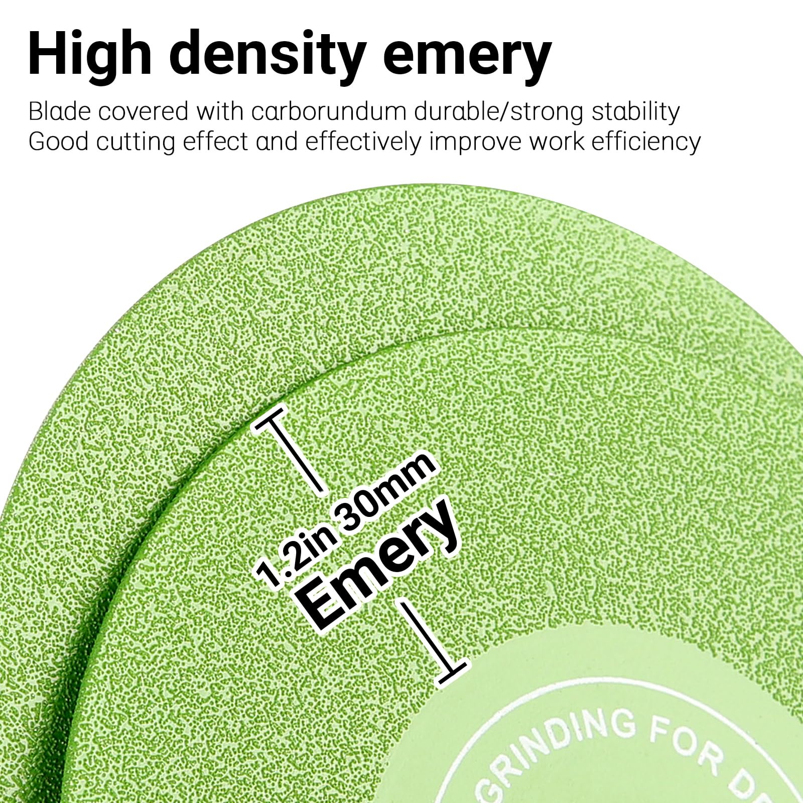 Generic LOZLIN disc cutting porcelain for clean edges.