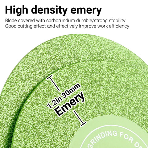 Generic LOZLIN disc cutting porcelain for clean edges.