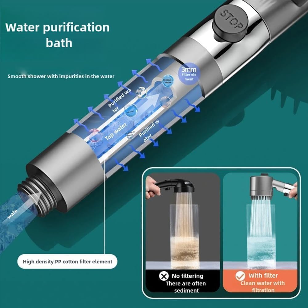 Generic scalp massage shower brush for relaxing scalp comfort.