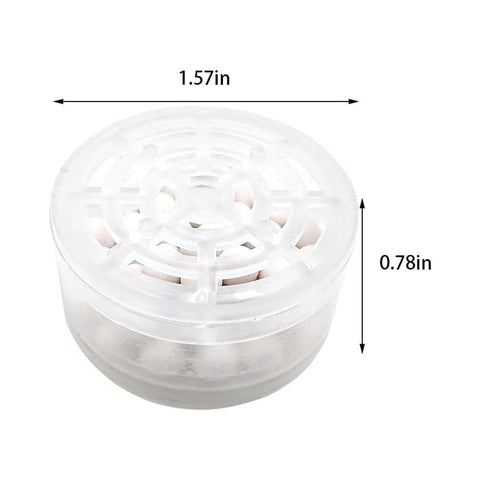 Generic shower head filter installation guide shows quick, tool-free replacement for fast setup.