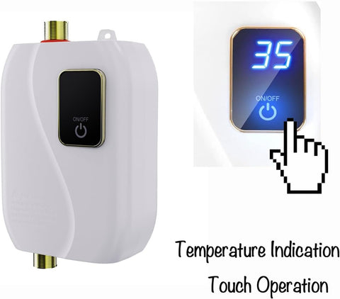 Generic Tankless Water Heater compact design for apartments and RVs