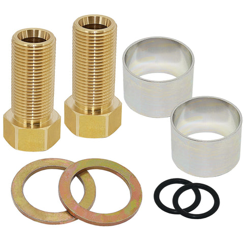 Generic Thick Countertop Extension Set extensions improve faucet mounting compatibility