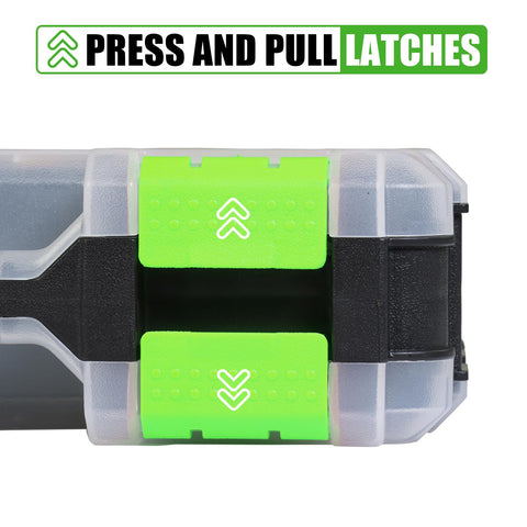 Generic Tool Box green color packs suit workspaces and travel.