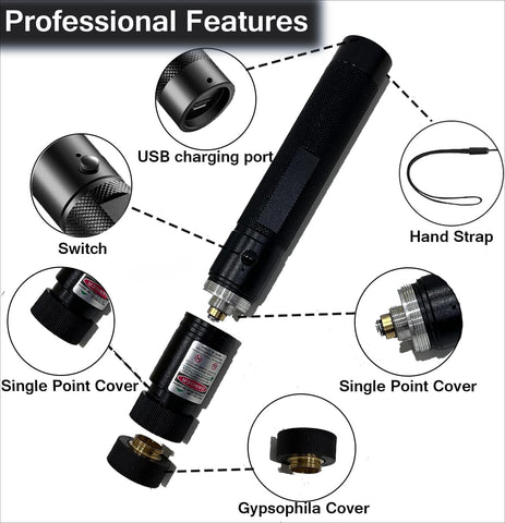 Generic USB charging design offers convenient recharging anywhere.