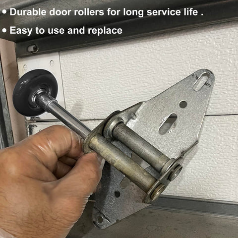 GENHAKON rollers in a quiet operation demo for smooth doors.