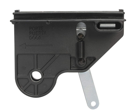 Genie 36179R trolley assembly during installation for smooth operation.