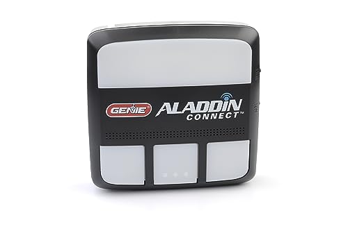 Genie Aladdin Connect smartphone control demonstrates open and close from anywhere.