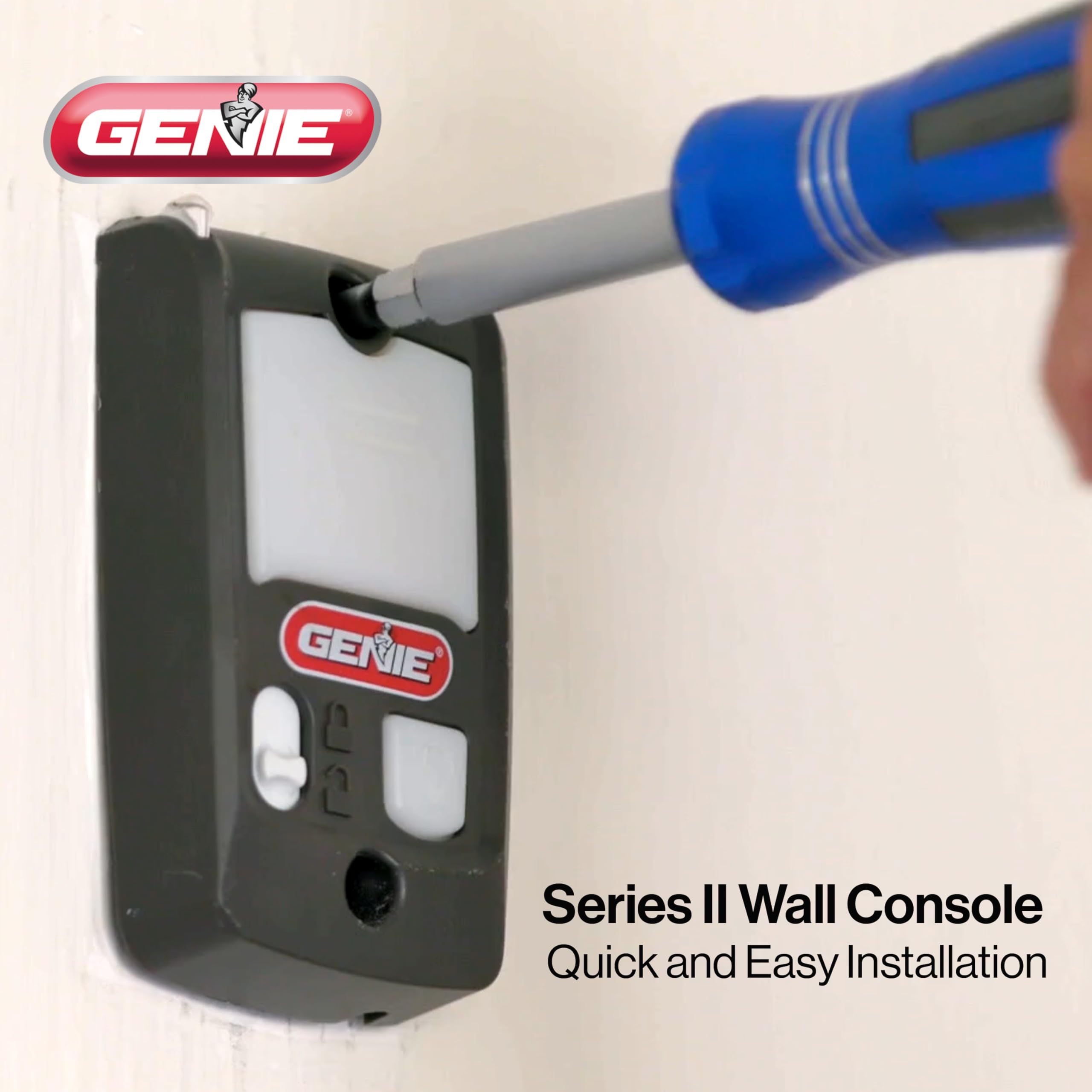 Genie Series II wall console compatible with all Series II openers since 1995