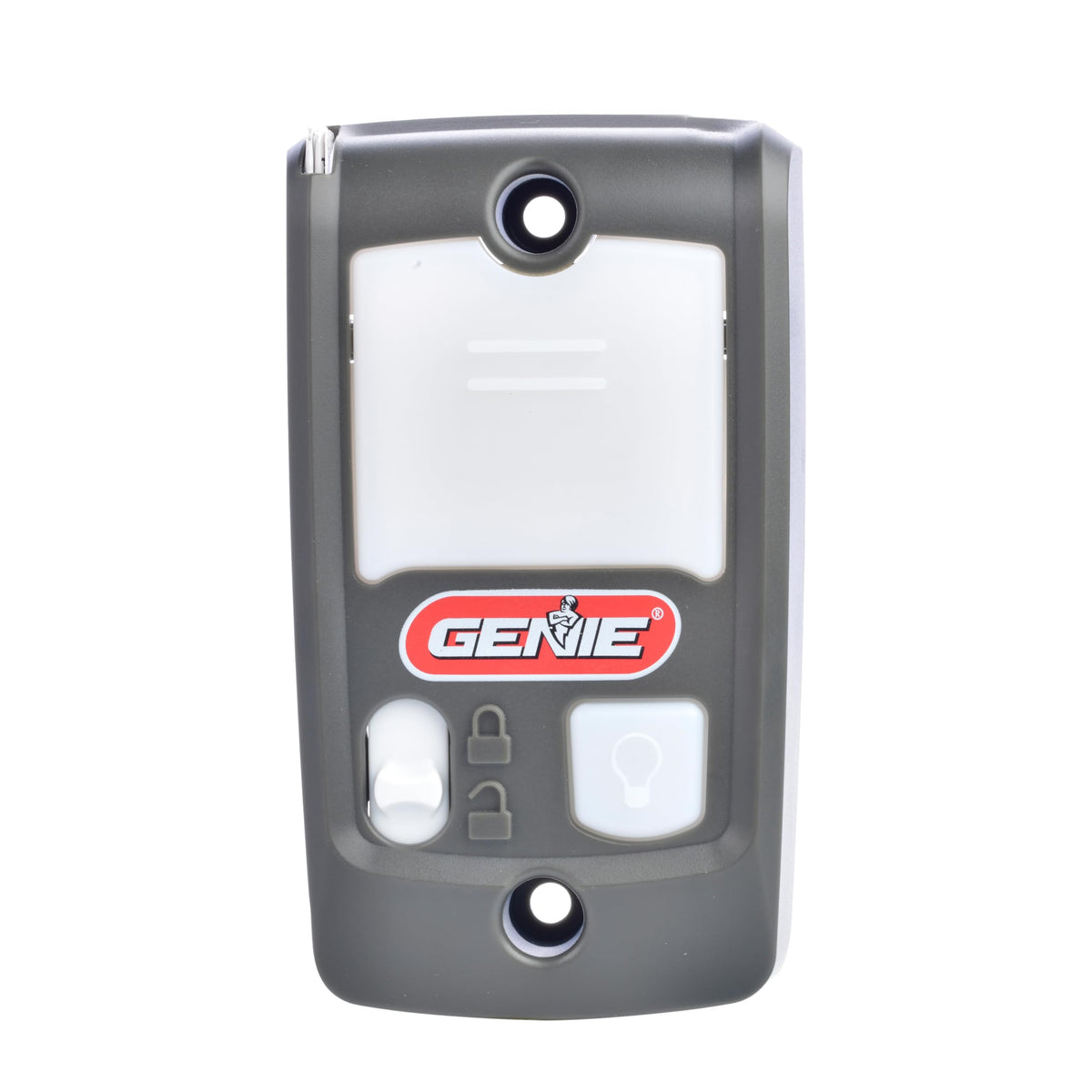 Genie Series II wall console with sure-lock slide lock for vacation safety