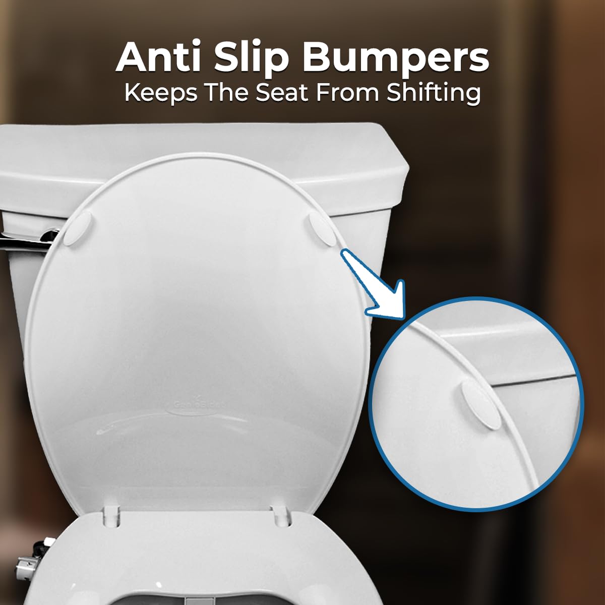 GenieBidet Self-Cleaning Nozzles Round ensure hygienic readiness before every use.