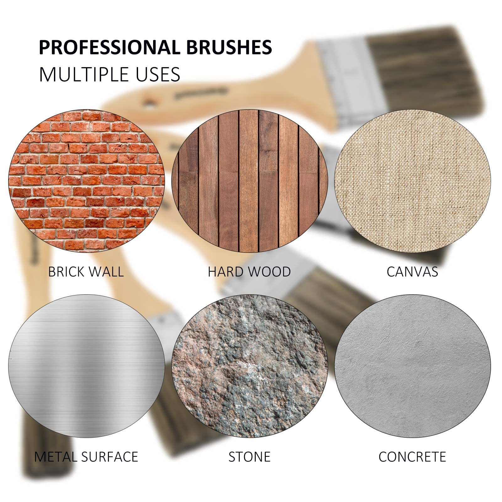 Genixart easy-clean brush that rinses with water or solvent