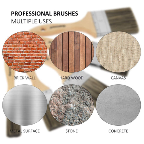 Genixart easy-clean brush that rinses with water or solvent