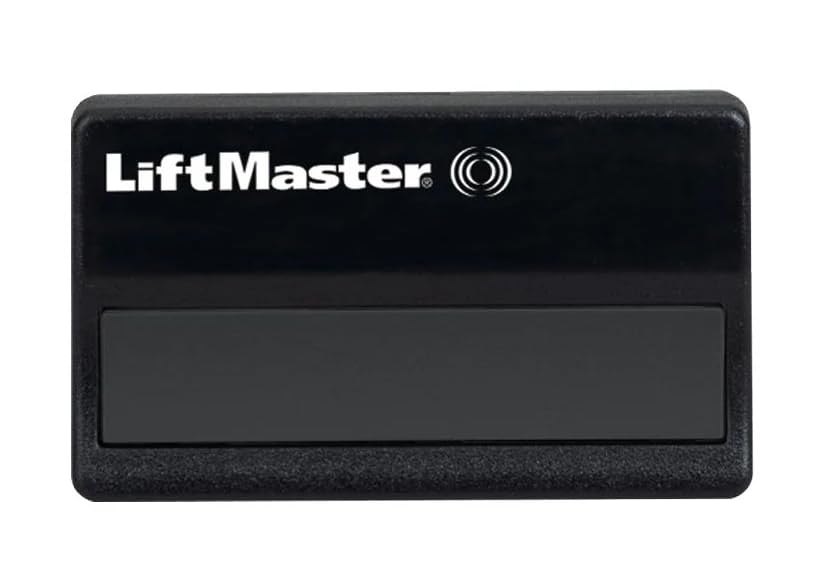 GENKASTER 371LM remote with purple learn button enables quick setup for compatible LiftMaster/Chamberlain doors
