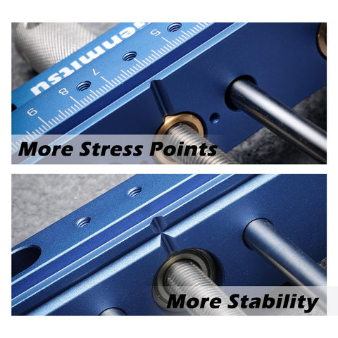 Genmitsu protective design keeps workpieces safe by elevating the clamp rod.