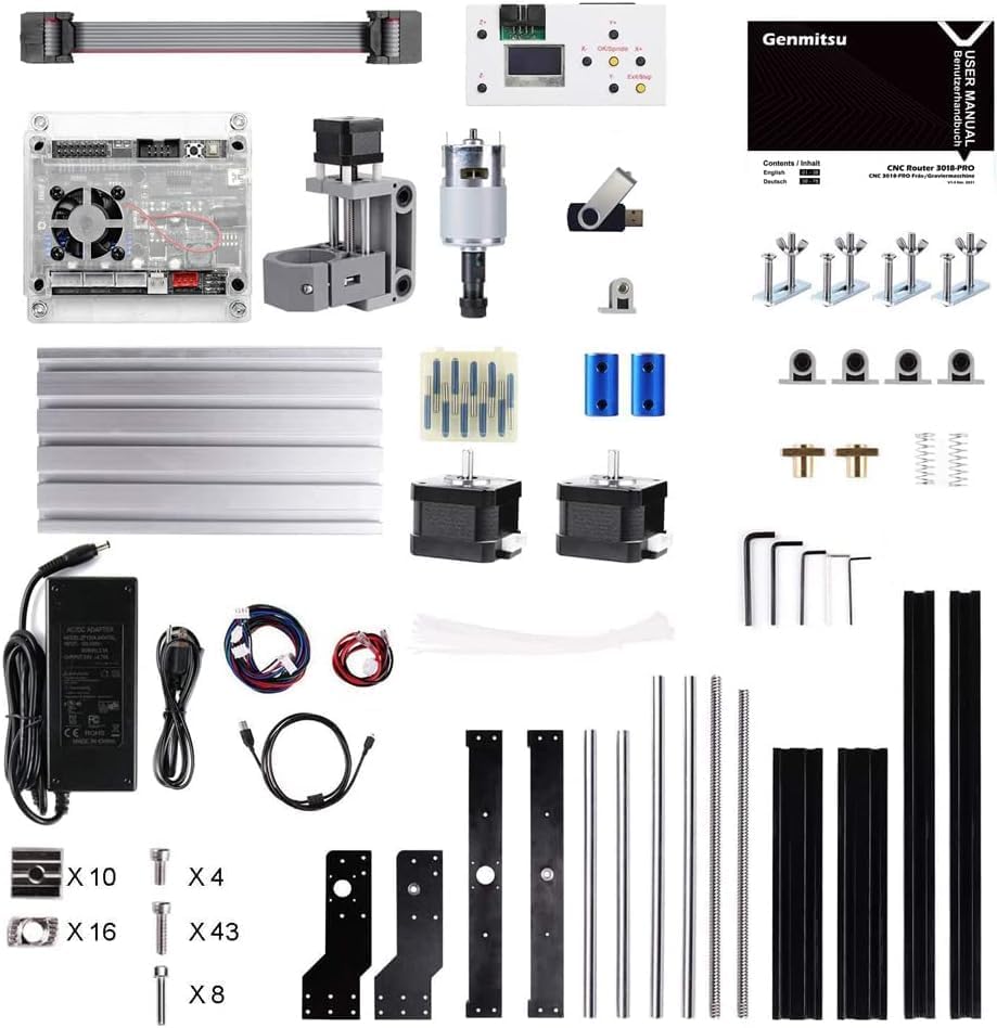 Genmitsu 3018-PRO 3040 extension kit ready for upgrade