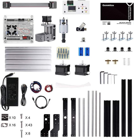 Genmitsu 3018-PRO 3040 extension kit ready for upgrade