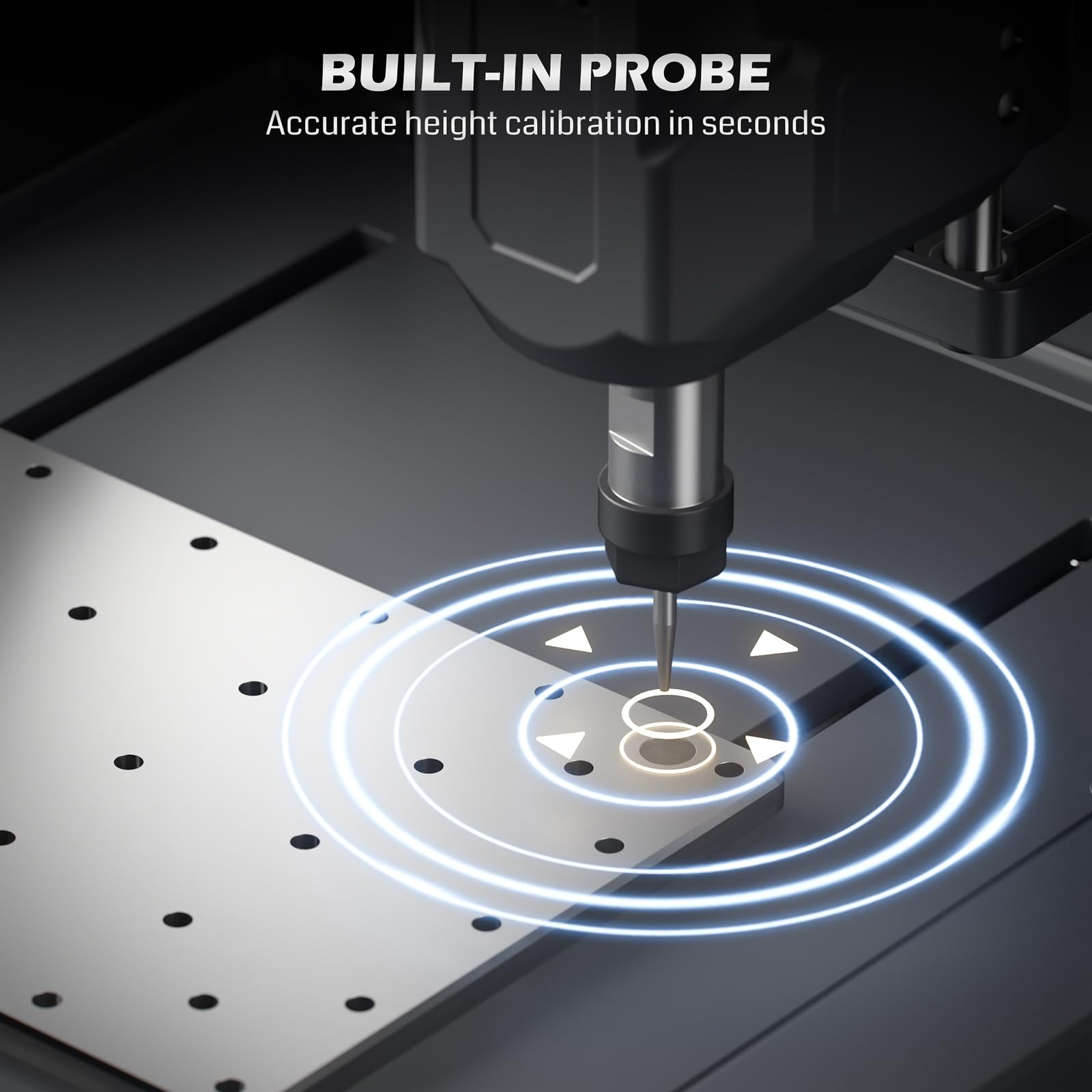 Genmitsu Cubiko auto tool height simplifies milling and engraving tasks.