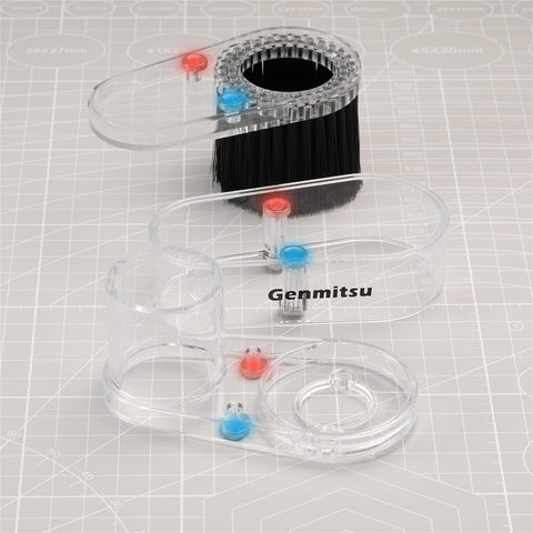 Genmitsu two-piece magnetic design simplifies assembly and maintenance.