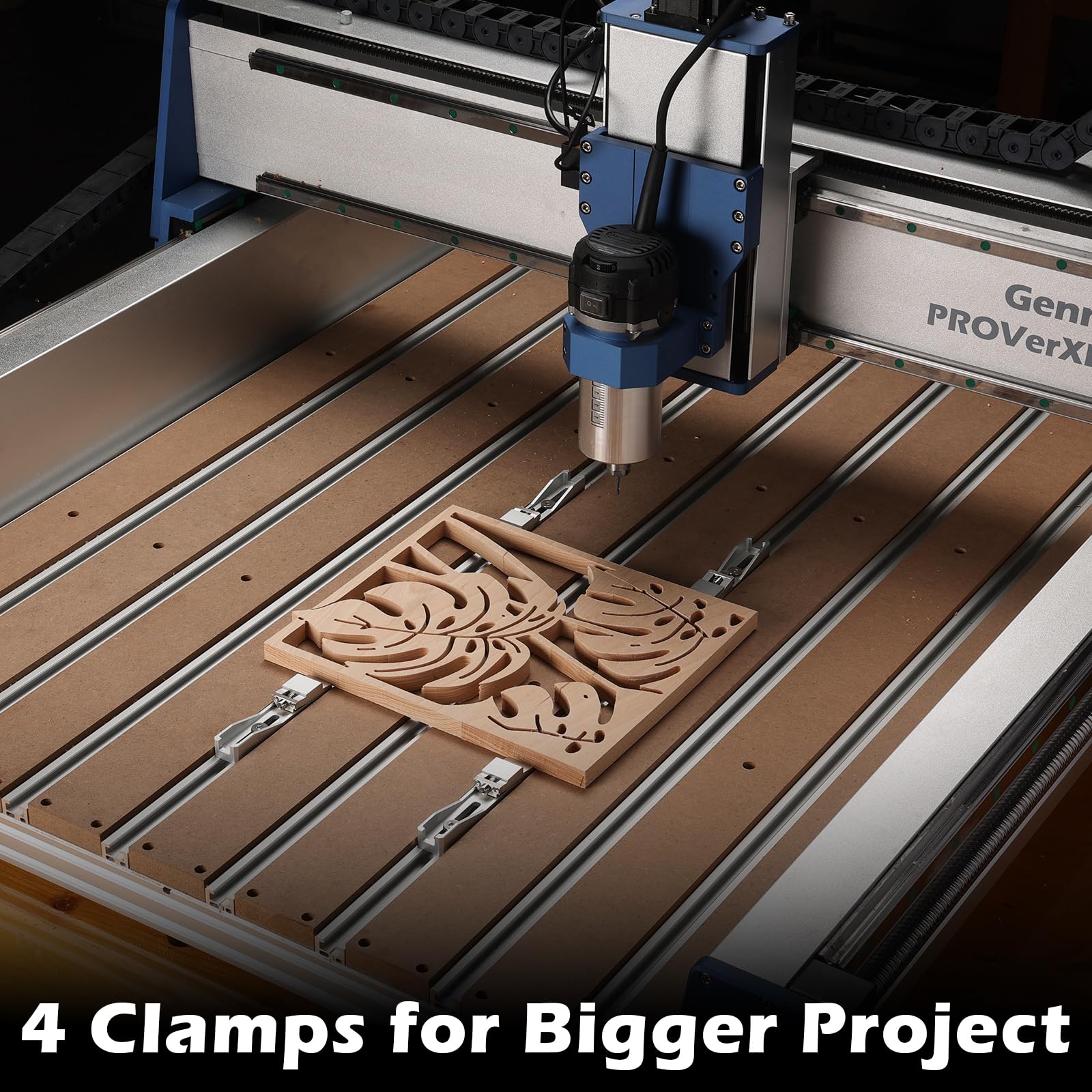 Genmitsu toe clamp setup in minutes for faster project start