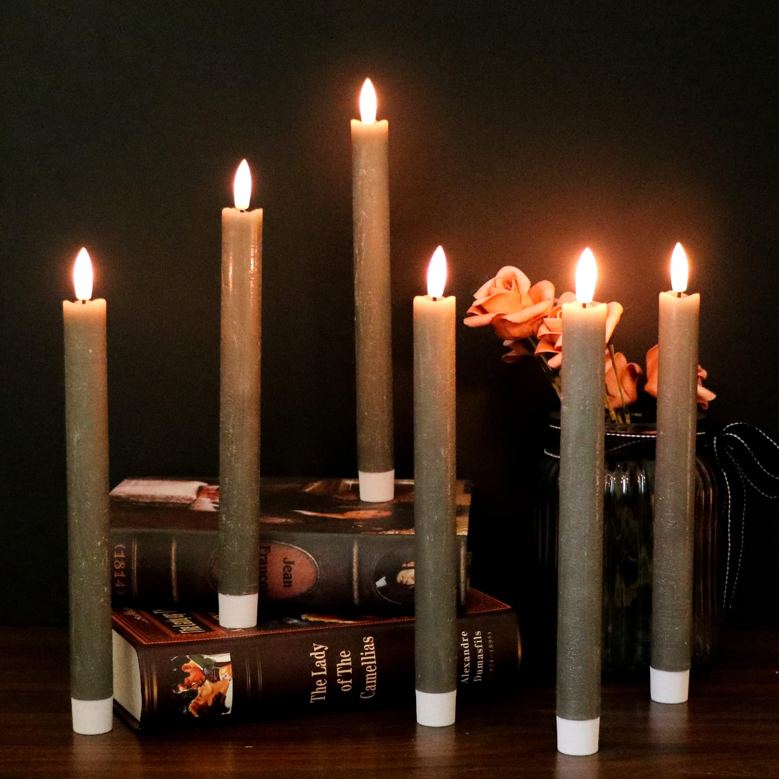 GenSwin 3D wick flicker design mimics real flame for lifelike atmosphere.