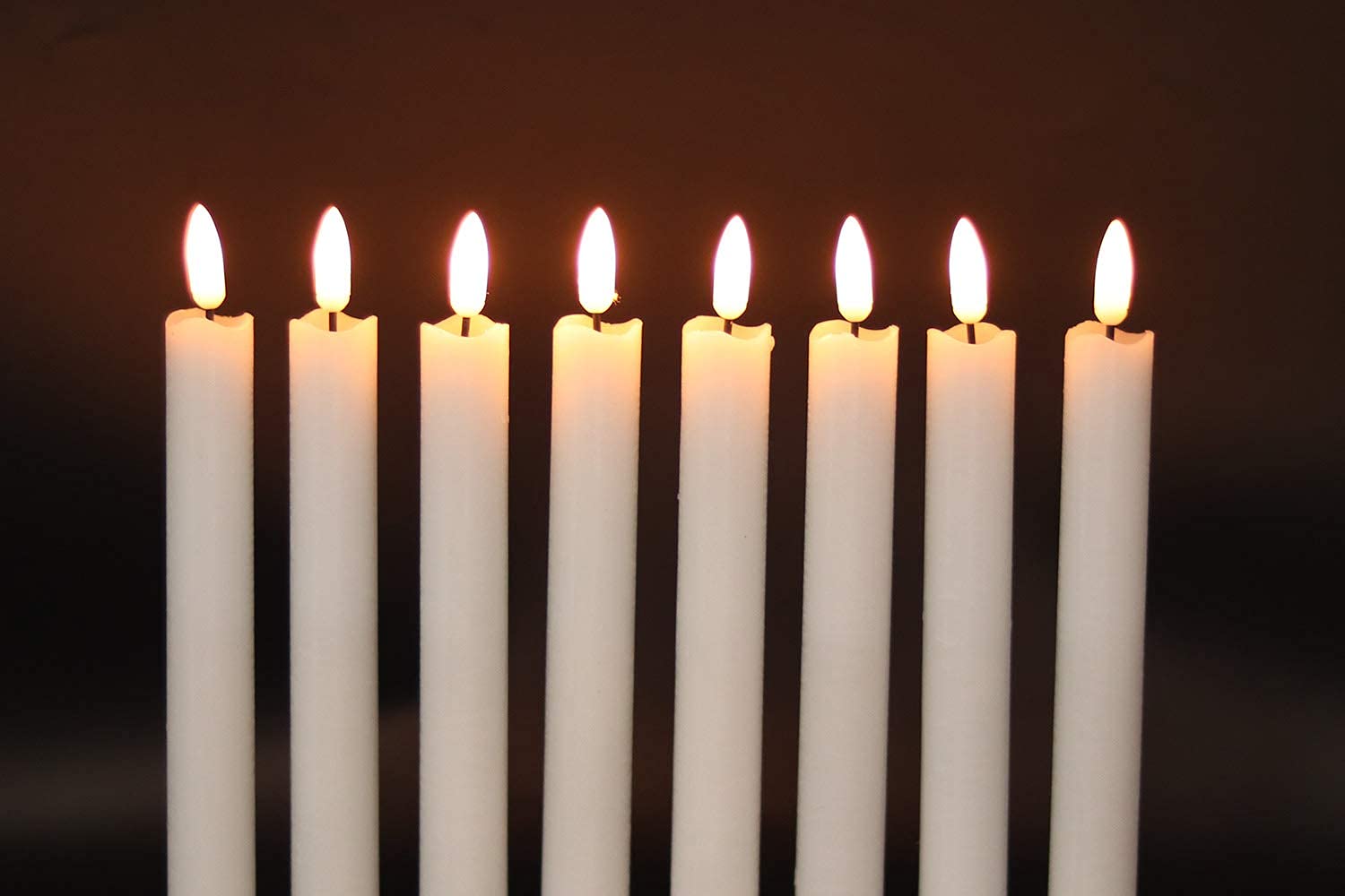 GenSwin real wax look provides authentic candlelight without fire.