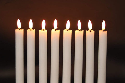 GenSwin real wax look provides authentic candlelight without fire.