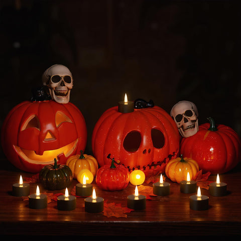 GenSwin tea lights charging base with USB cable for ready-to-use decor