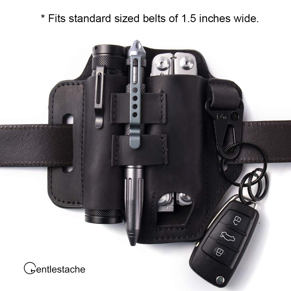 Gentlestache Belt Sheath pen holder keeps writing tools organized