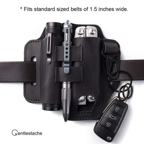 Gentlestache Belt Sheath pen holder keeps writing tools organized