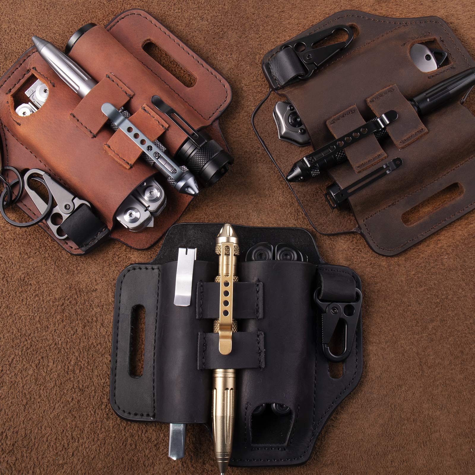 Gentlestache compact EDC pouch offers streamlined everyday carry.