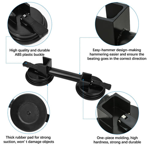 Genubi Industry tool features a heavy-duty aluminum body that resists wear.