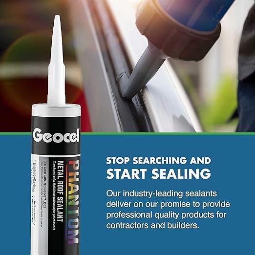 Geocel 2320 sealant on brick substrate provides flexible adhesion