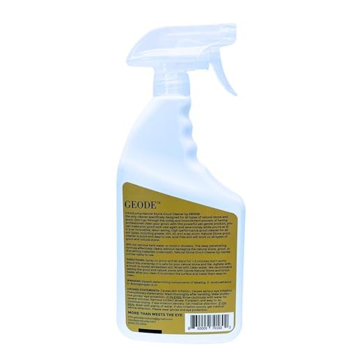 GEODE outdoor tile cleaning for patios and exterior grout.