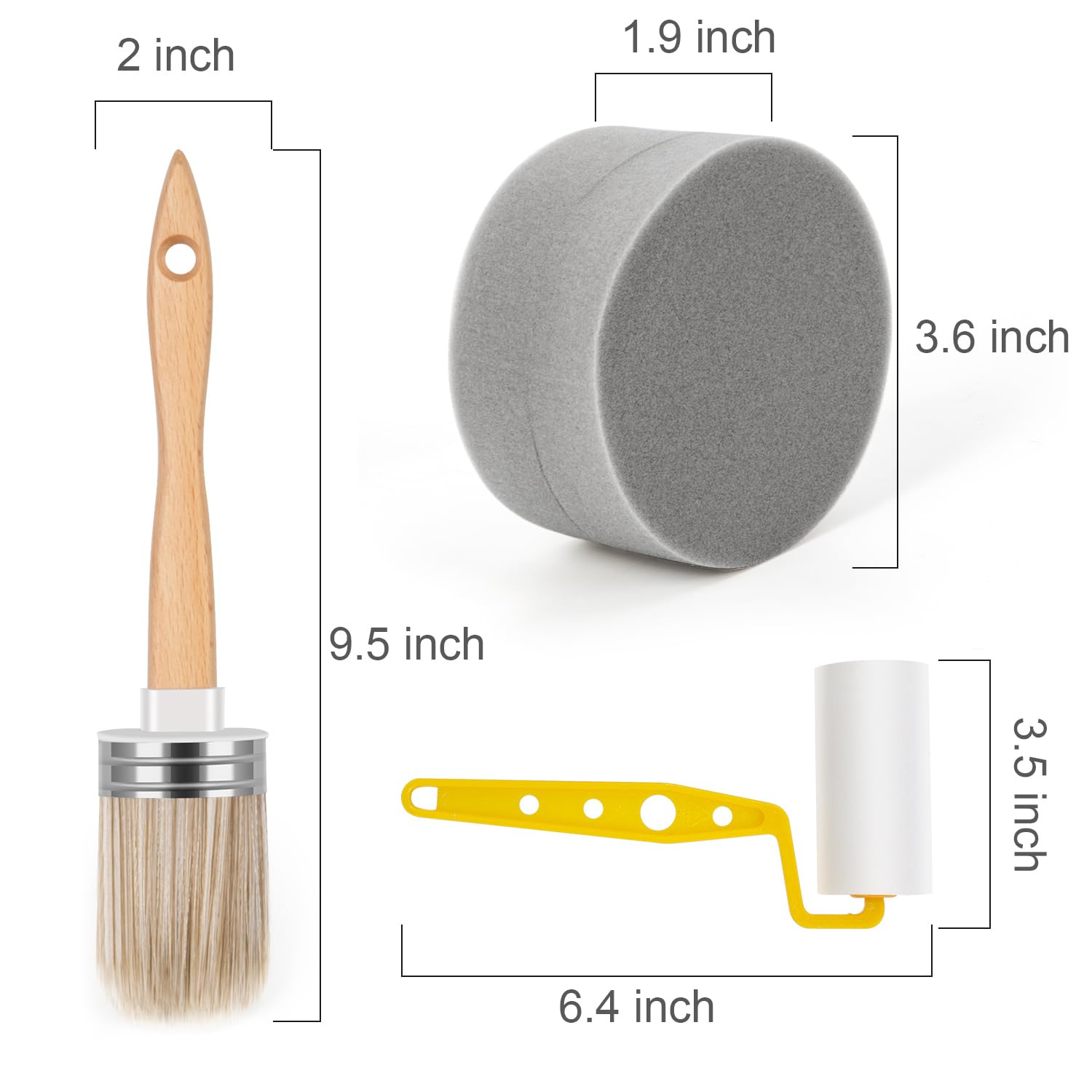 GEOOXY premium sponges and rollers deliver even coats on uneven walls.