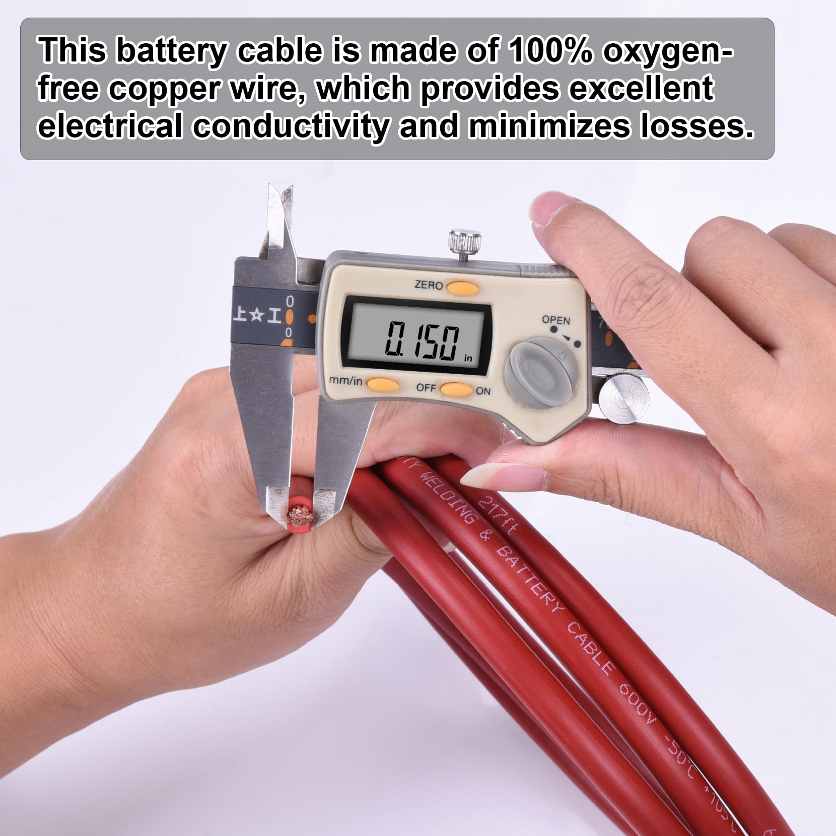 Geosiry marine-grade battery cable designed for exposure at sea