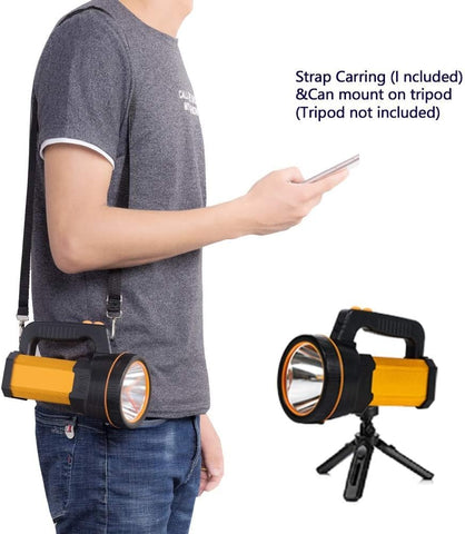 GEPROSMA long-range beam captures distant targets during outdoor activities.