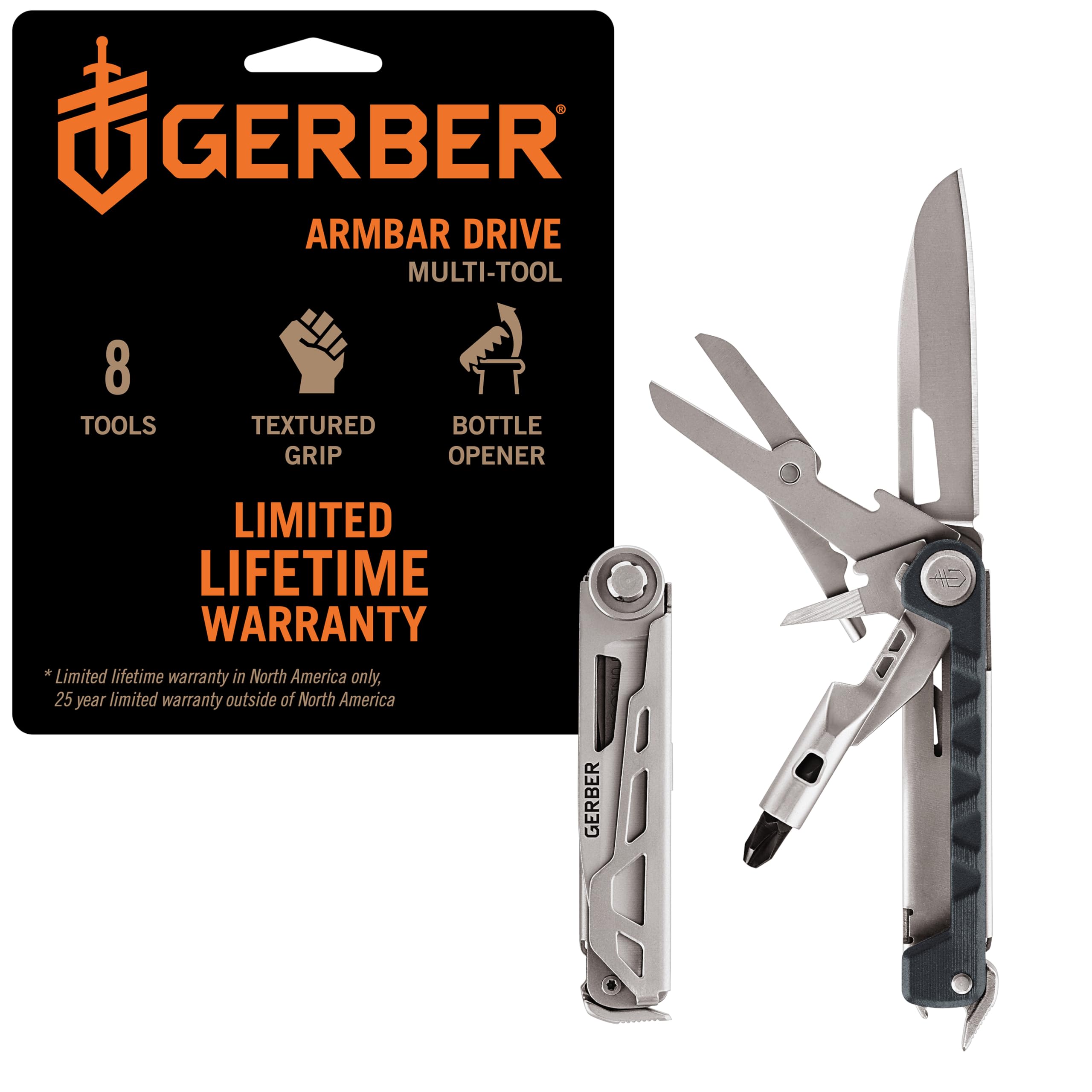 Gerber Armbar Drive 8-in-1 multitool in use for everyday tasks