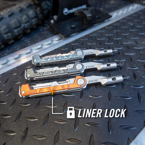 Gerber Armbar Drive bottle-opener for post-hike refreshments.