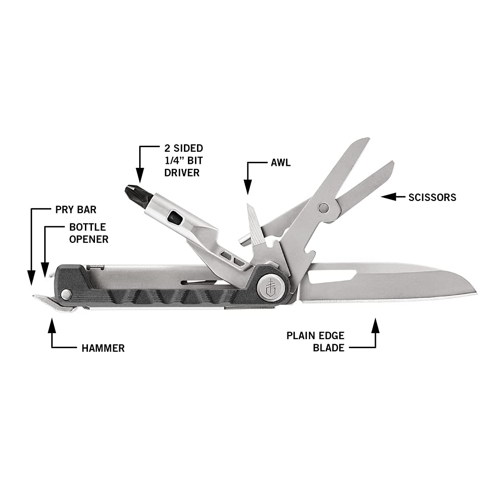 Gerber Armbar Drive hammer ready for on-site repairs outdoors.