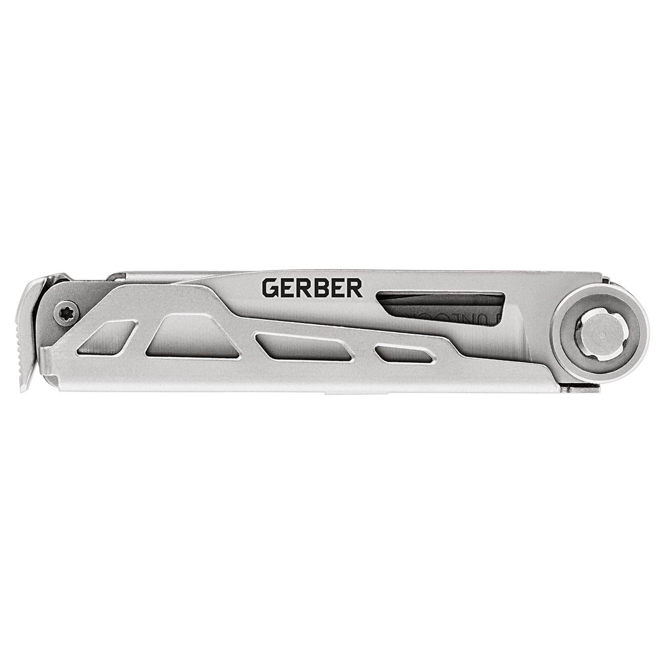Gerber Armbar Drive textured-handle grip in outdoor use.