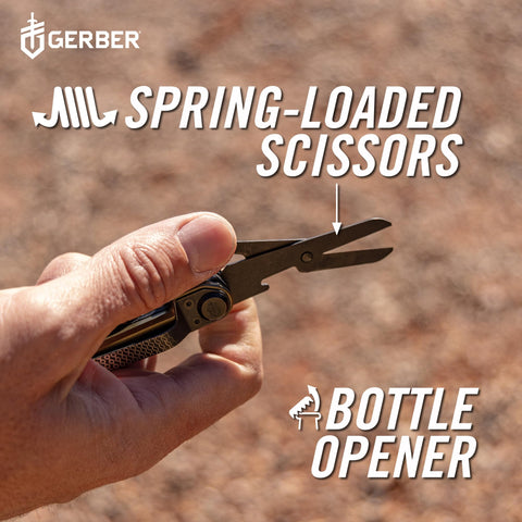 Gerber Armbar Scout can opener for quick kit access outdoors