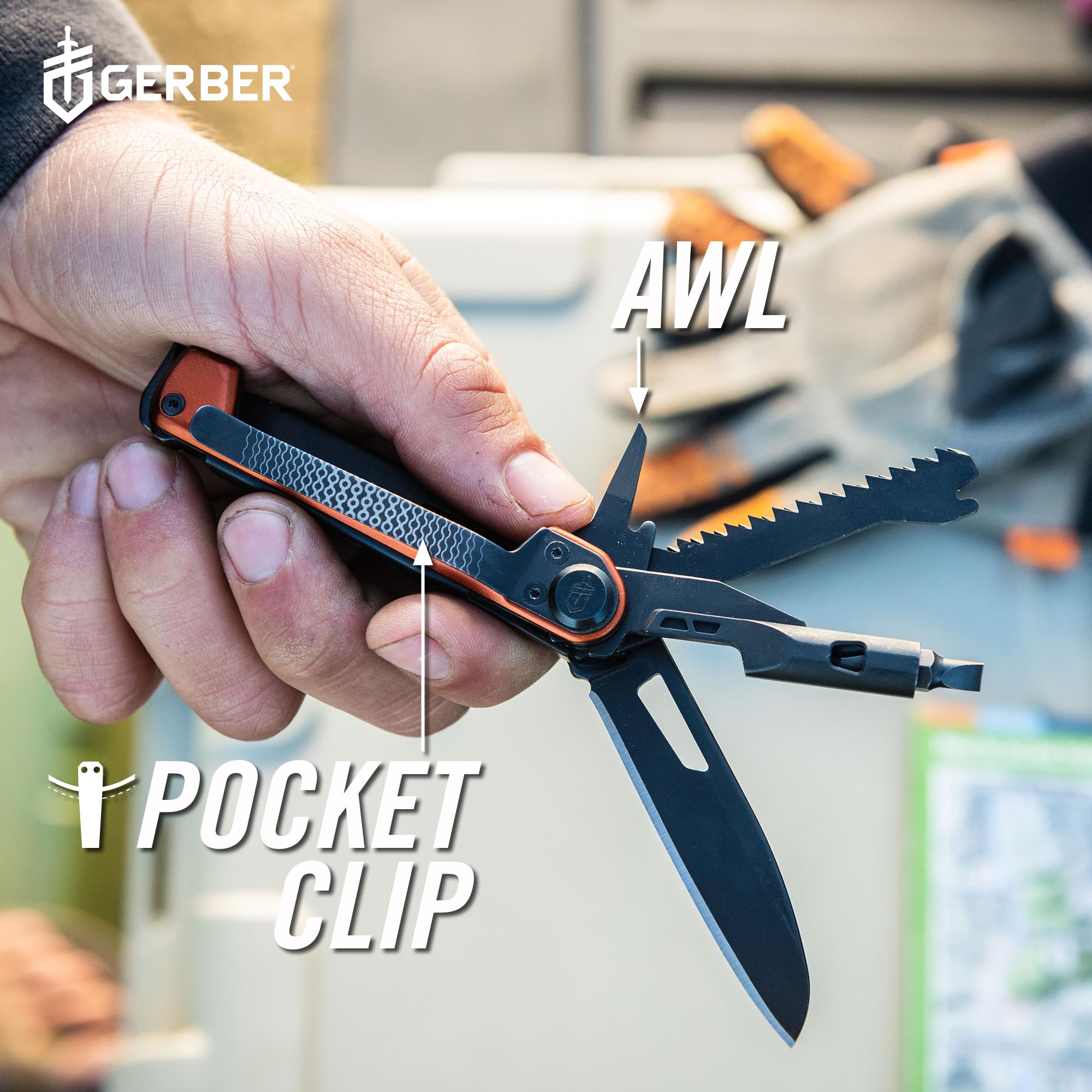 Gerber Armbar Trade bottle opener convenient for post-hike refreshments and gear setup.