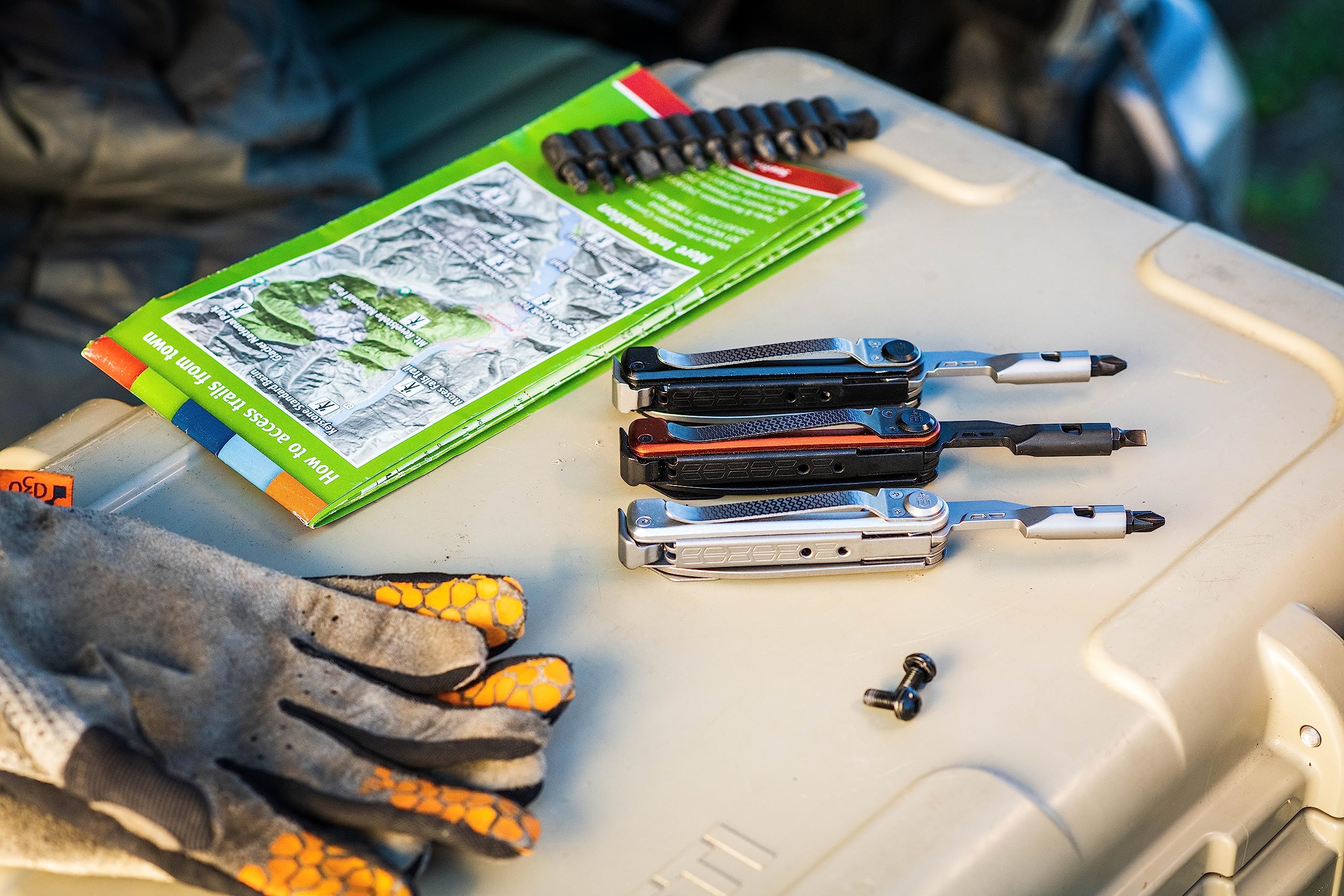 Gerber Armbar Trade open length shows full tool access at 6.5 inches.