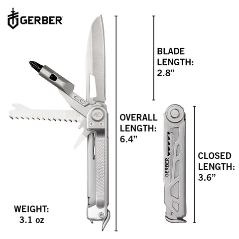 Gerber Armbar Trade pry bar for leverage and prying