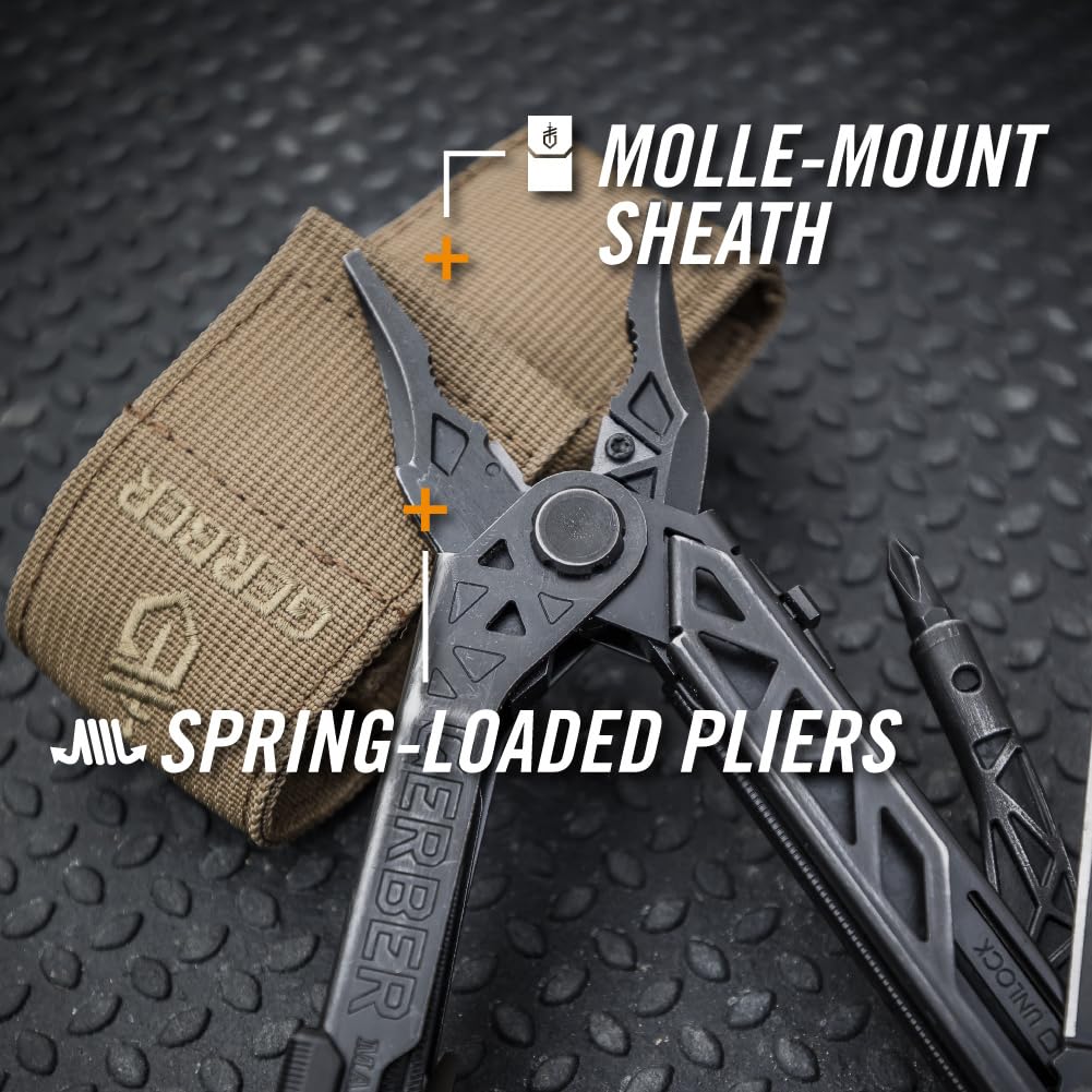 Gerber Center-Drive sheath with bit set for ready-to-go carry.