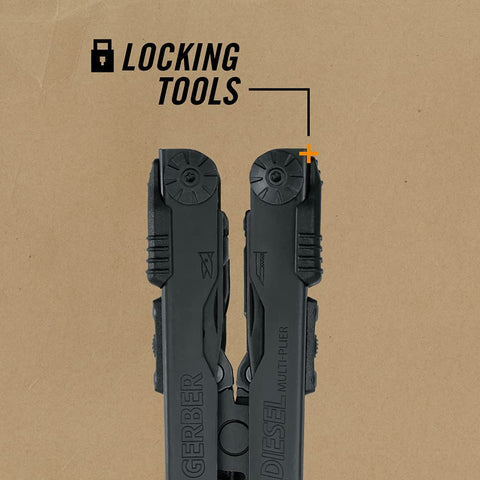 Gerber Diesel Black scissors for precise cutting and trimming tasks