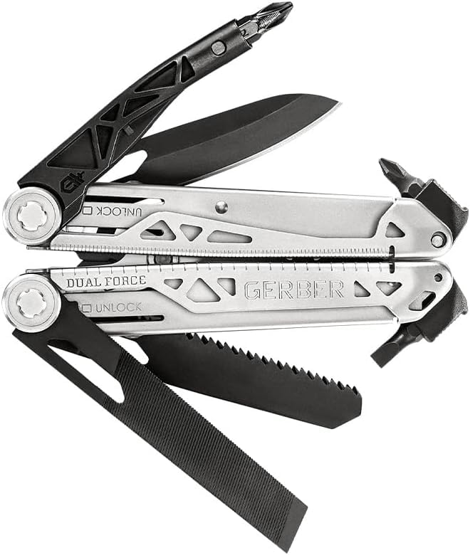 Gerber Dual-Force axis driver delivers precise torque for dependable fastening.