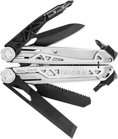 Gerber Dual-Force axis driver delivers precise torque for dependable fastening.