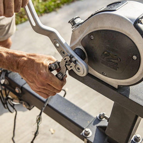 Gerber Dual-Force folded design makes this multitool easy to carry on the go.